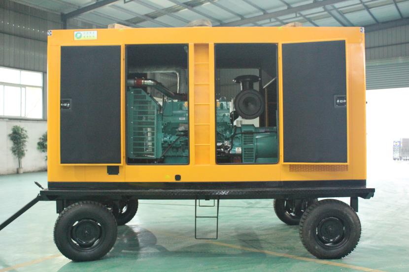 辽宁沈阳于洪区一加油站采购350KW移动静音站