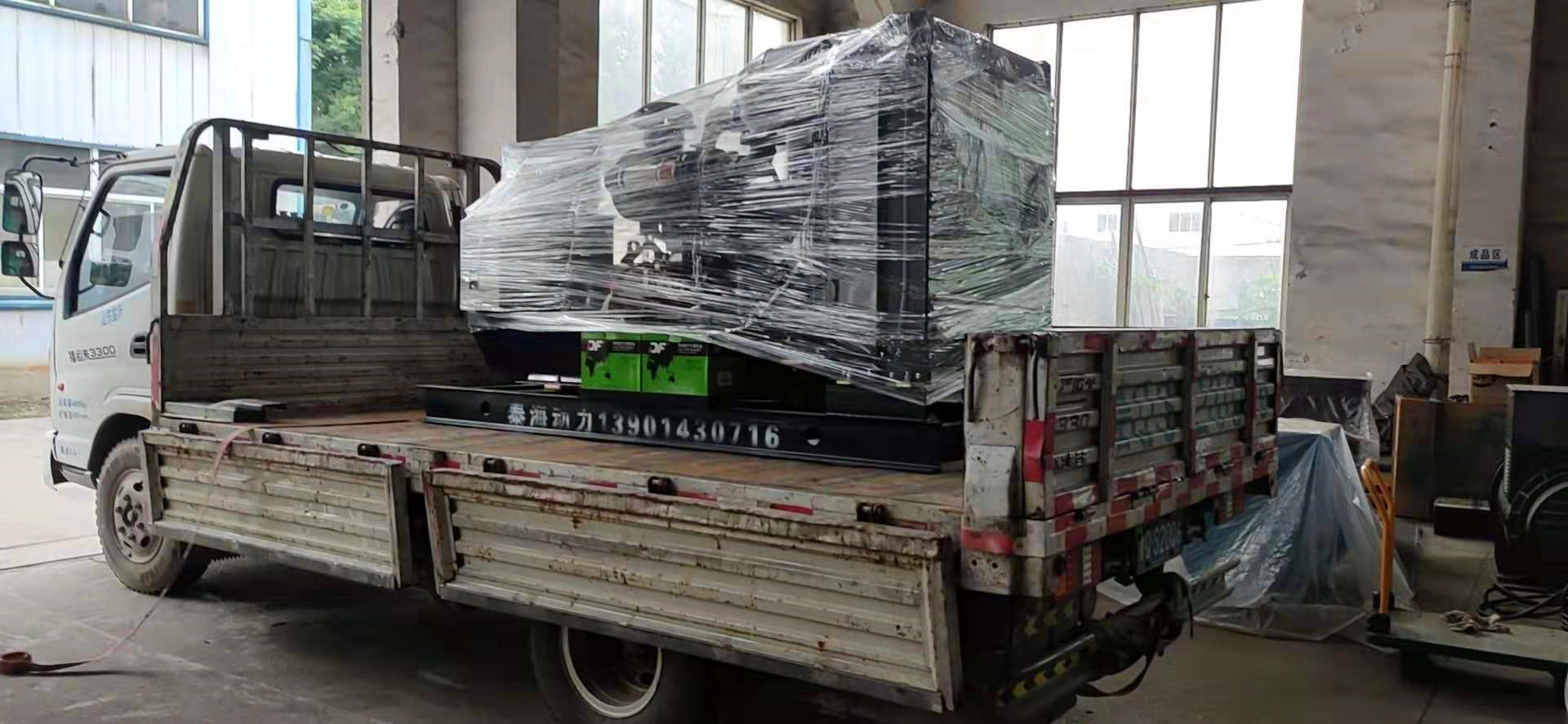 1台200KW上柴股份发往江苏淮安房地产工地