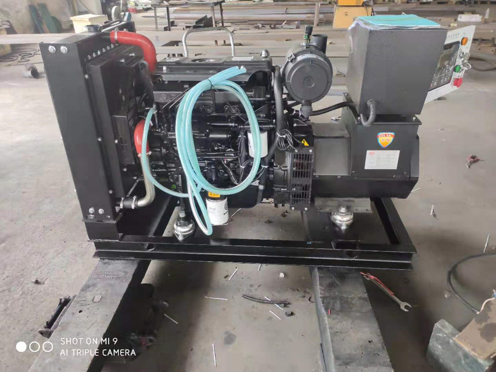 江苏盐城一水电站采购一套35KW潍柴动力柴油发电机组